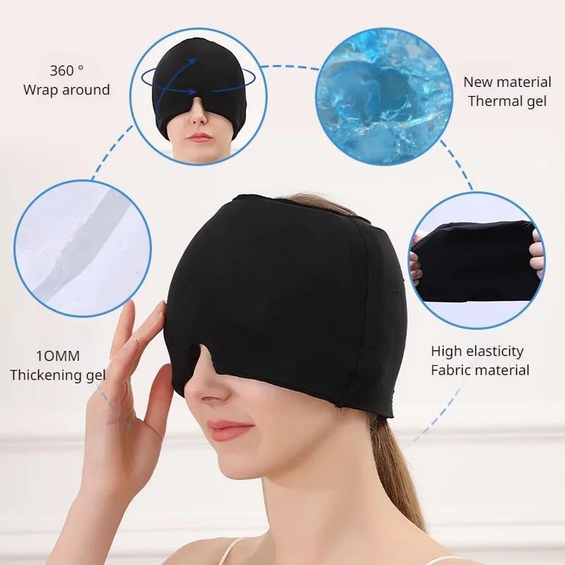 Gorro en gel anti Migrañas
