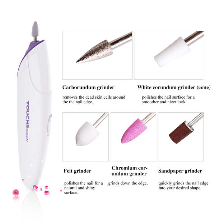 Kit Electrico De Manicura 5 En 1