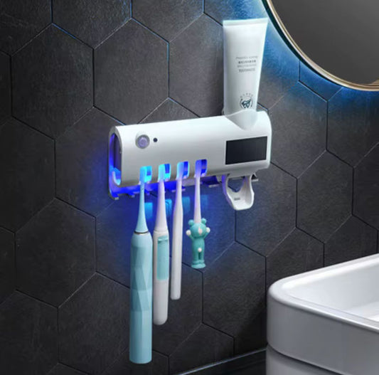 Dispensador de cepillo de dientes Anti bacteria